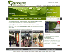 Tablet Screenshot of greenscene.ie